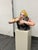 Design Plus Gallery presents the 1989 RockFan 2 Figural Sculpture + Pedesta by Bondene Allen. The sculpture depicts a...
