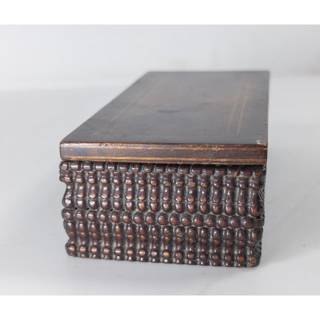 19th or 20th Century Folk Art Box, Possibly Black Forest German For Sale - Image 4 of 12