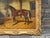 Wood Oil on Board Painting of Horse in Stable by Louis Nadler, Early 20th Century For Sale - Image 7 of 12
