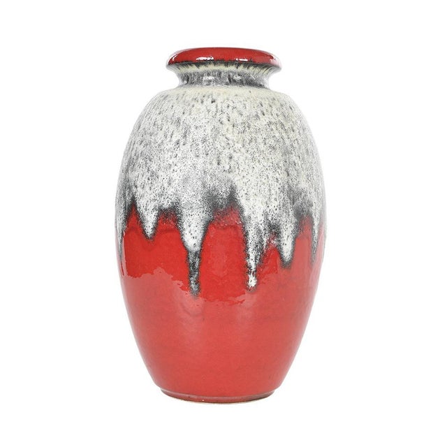 Vintage German Ceramic Vase, in Good conditions. Designed before 1890 This piece is designed in the style of the selected...