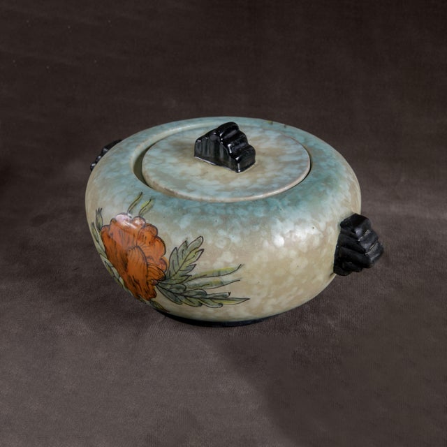 Italian Art Deco Ceramic Vase, 1930s For Sale - Image 6 of 6