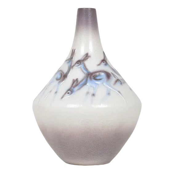 Vase with Deer Motif from Goebel, 1970s For Sale