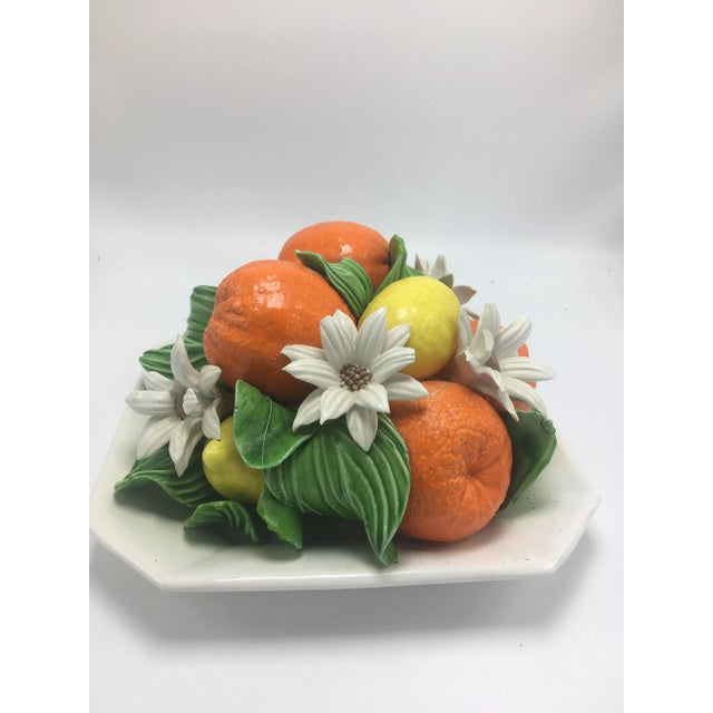 1950s 1950s Vintage Italian Fruit Bowl For Sale - Image 5 of 12