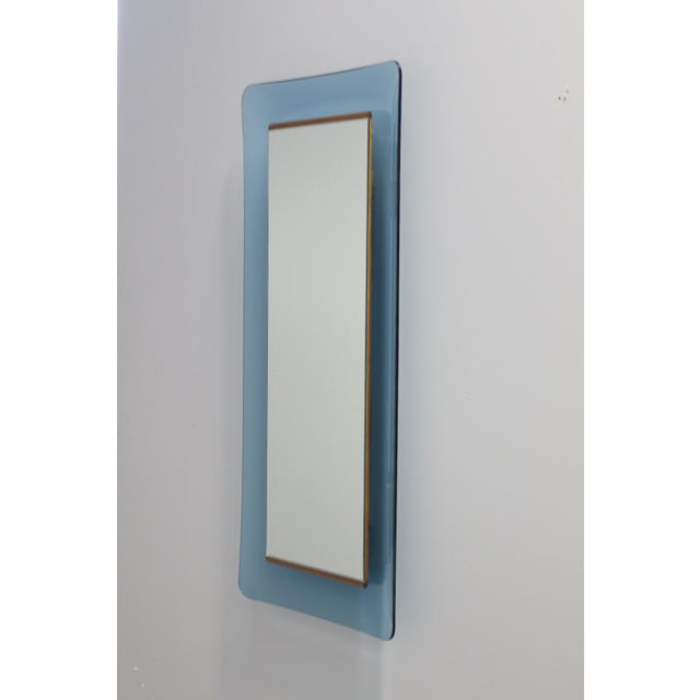 Large Rectangular Mirror by Max Ingrand for Fontana Arte, 1956 For Sale - Image 10 of 14