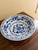 Late 20th Century Chinoiserie Blue and White Porcelain Large Decorative Charger Plate For Sale - Image 5 of 10