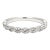 Neil Lane .25ctw Diamond Twisted Band Ring, 14k White Gold, Ring Size 6.75 For Sale