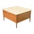 Paul McCobb Connoisseur Collection Mahogany and Travertine Top Cocktail Table, 1950s For Sale