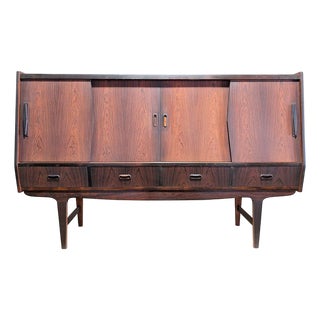 1950s Rosewood Credenza For Sale