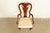 Thomasville Queen Anne Carved Solid Mahogany Armchair For Sale In South Bend - Image 6 of 11