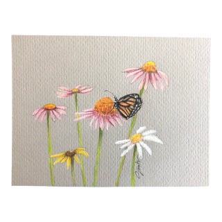 "Stopping by Scott's Mill Park" Contemporary Colored Pencil Drawing by Nancy Smith For Sale
