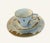 Italian Triumph” tea set decorated with elegant golden embellishment, hands, stars, and compasses. Manufactured by the...