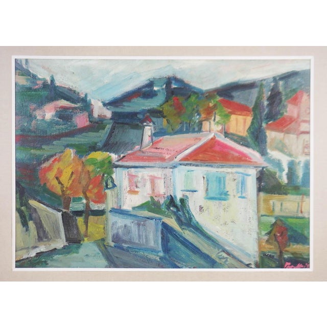 Silvio Pasotti, Bergamo, 1950s, Oil on Canvas, Framed For Sale - Image 3 of 10