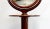 Tan Empire Psyché Mirror in Mahogany, Early 19th Century For Sale - Image 8 of 18