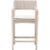 Transitional Lucia Olefin Fabric Outdoor Counter Stool by Essentials for Living For Sale - Image 3 of 8