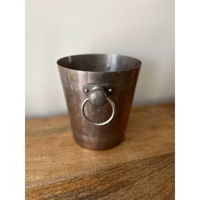 Art Deco Vintage French Art Deco Champagne Bucket For Sale - Image 3 of 5