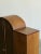 Brown 1960s Art Deco Waterfall Cabinet For Sale - Image 8 of 16