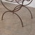 1920s French Iron Curule Stool For Sale - Image 4 of 11