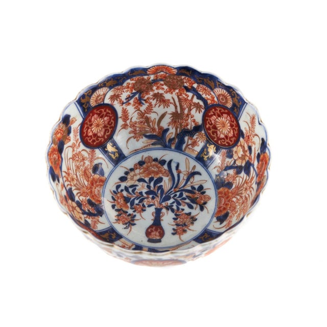 Antique Japanese Imari Bowl, 1900 For Sale - Image 3 of 7