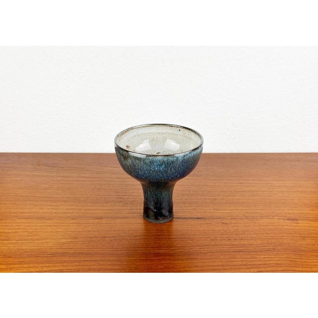 Ceramic Mid-Century German Studio Pottery Goblet Vase by Janne Reckert-Cordua, 1960s For Sale - Image 7 of 18