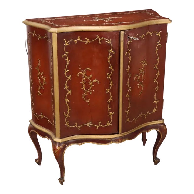 Italian Baroque Style Sideboard For Sale