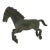 Vintage Chinese Bronze Galloping Horse Han Dynasty Style Statue Figurine For Sale