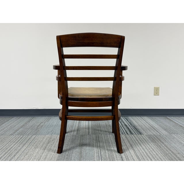Wood Mid-Century Modern Office Chair by Gunlocke Chair Co For Sale - Image 7 of 10