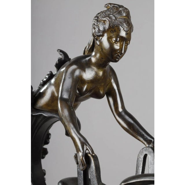 Decorative Bronze Ewers in the Renaissance Style, Set of 2 For Sale - Image 12 of 18