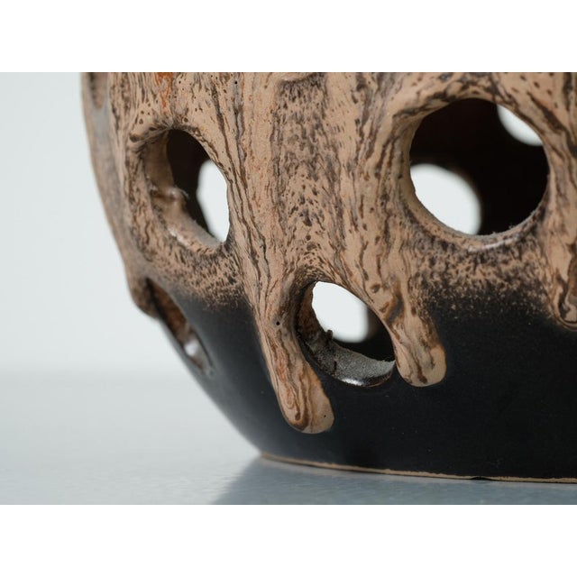 Mid-Century Studio Ceramic Table Lamp, 1960s For Sale - Image 14 of 17