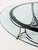 Italian Vintage Italian Regency-Style Round Metal & Glass Coffee Table For Sale - Image 3 of 9