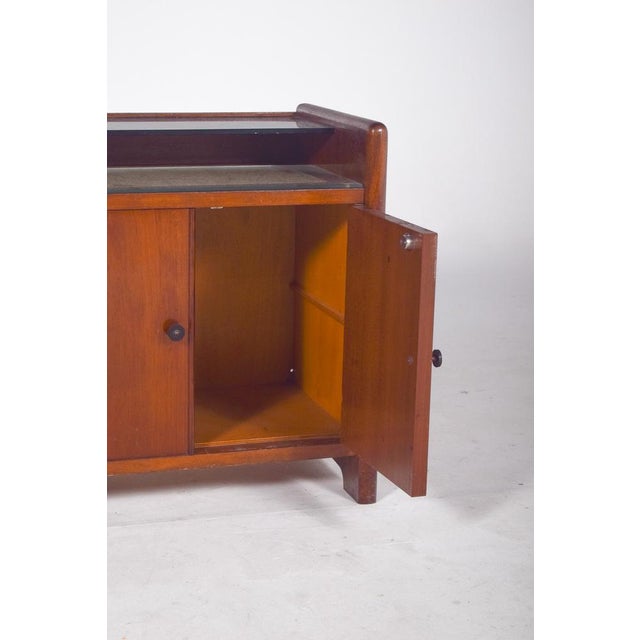 1920s Small Art Deco 2-Door Bar Cabinet, 1920w For Sale - Image 5 of 7
