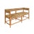 2020s Matthew Izzo Home Ajax Natural Rattan and Seagrass Bench For Sale - Image 5 of 7