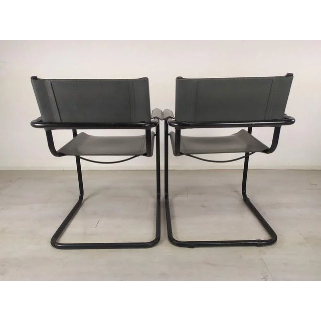 Set of Desk Chairs in the style of Marcel Breuer For Sale - Image 6 of 18