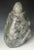 Mid 20th Century +25 LBS Huge Native Inuit Hand Carved Stone Sitting Human Art Sculpture For Sale - Image 9 of 11