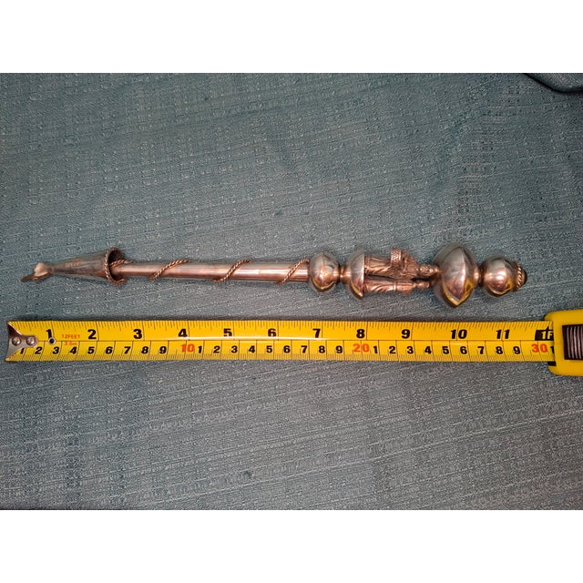 Religious Antique 18th Century Silver Torah Pointer (Yad) - 1798 Hallmarked 84 For Sale - Image 3 of 18