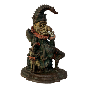 Victorian English Cast Iron Mr. Punch