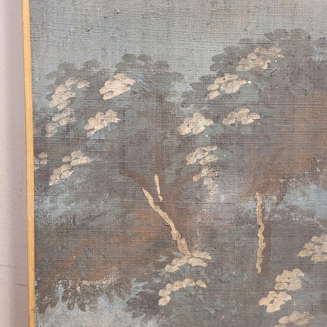 French School Artist, Duel of Knights, 18th Century, Watercolor Painting on Linen For Sale - Image 17 of 18