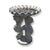Vintage Italian Stone See Horse Birdbath For Sale - Image 4 of 4