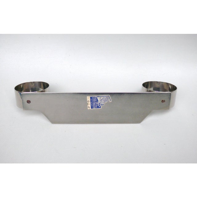 Large Art Deco Chrome-Plated Brass Picture Frame, France, 1920s For Sale - Image 13 of 18