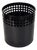 Black RM Wastebasket by Richard Müller, Denmark, 1970s For Sale