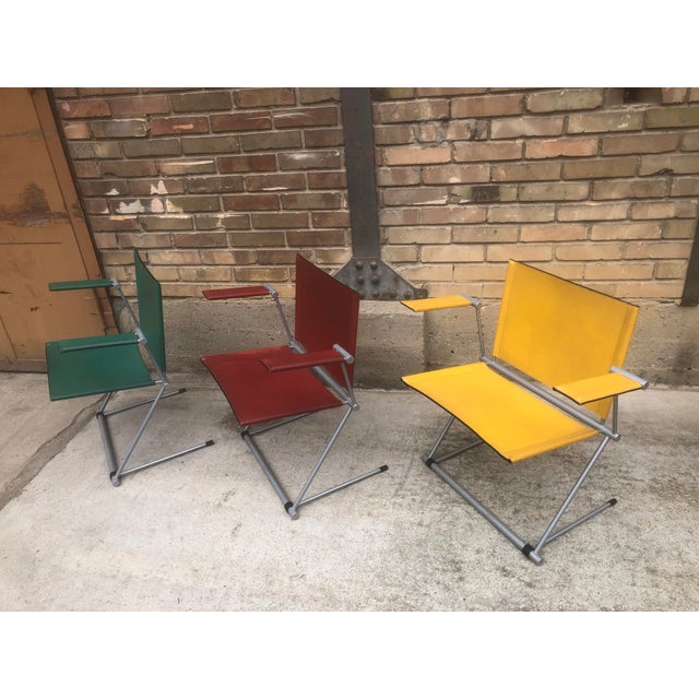 Vintage Ballerina Coloured Dining Armchairs by Herbert Ohl for Matteo Grassi, 1980s, Set of 3 For Sale - Image 17 of 18