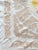 Hand-Embroidered Neutral Tan Suzani Wall Hanging, 5' X 5'1'' For Sale - Image 4 of 9