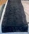 Black Victorian Floral Embroidered Beaded Lace TulleTaffeta Throw / Table Runner For Sale - Image 8 of 10