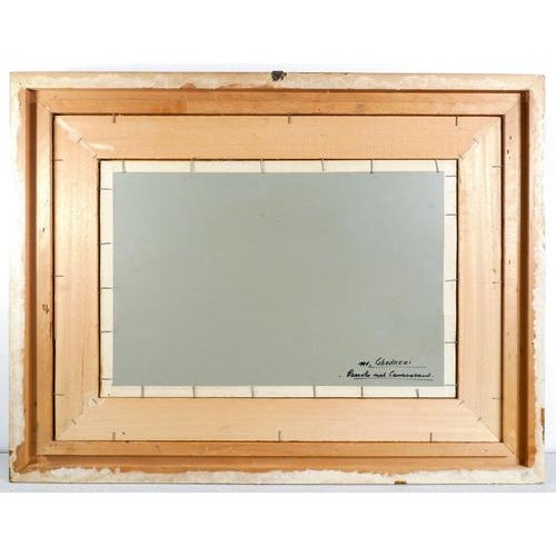 Mario Gheduzzi, Landscape, Oil on Panel, Framed For Sale - Image 16 of 18