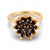 Contemporary Vintage Sapphire 14k Yellow Gold Ring, Size 6.5 For Sale - Image 3 of 6