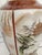 1930s Asian Ceramic + Wood Satsuma Crackle Glaze Hand Painted 32" Lamp For Sale - Image 15 of 15