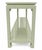 Chinoiserie Console Table in High-Gloss Lacquer With Brass Corner Accents For Sale In West Palm - Image 6 of 6