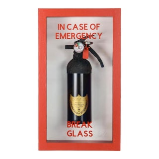 'In Case of Emergency Break Glass, Dom Perignon by Plastic Jesus For Sale