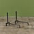 Eliel Saarinen Pair of Brass Andirons by Saarinen Swanson Group For Sale - Image 4 of 11