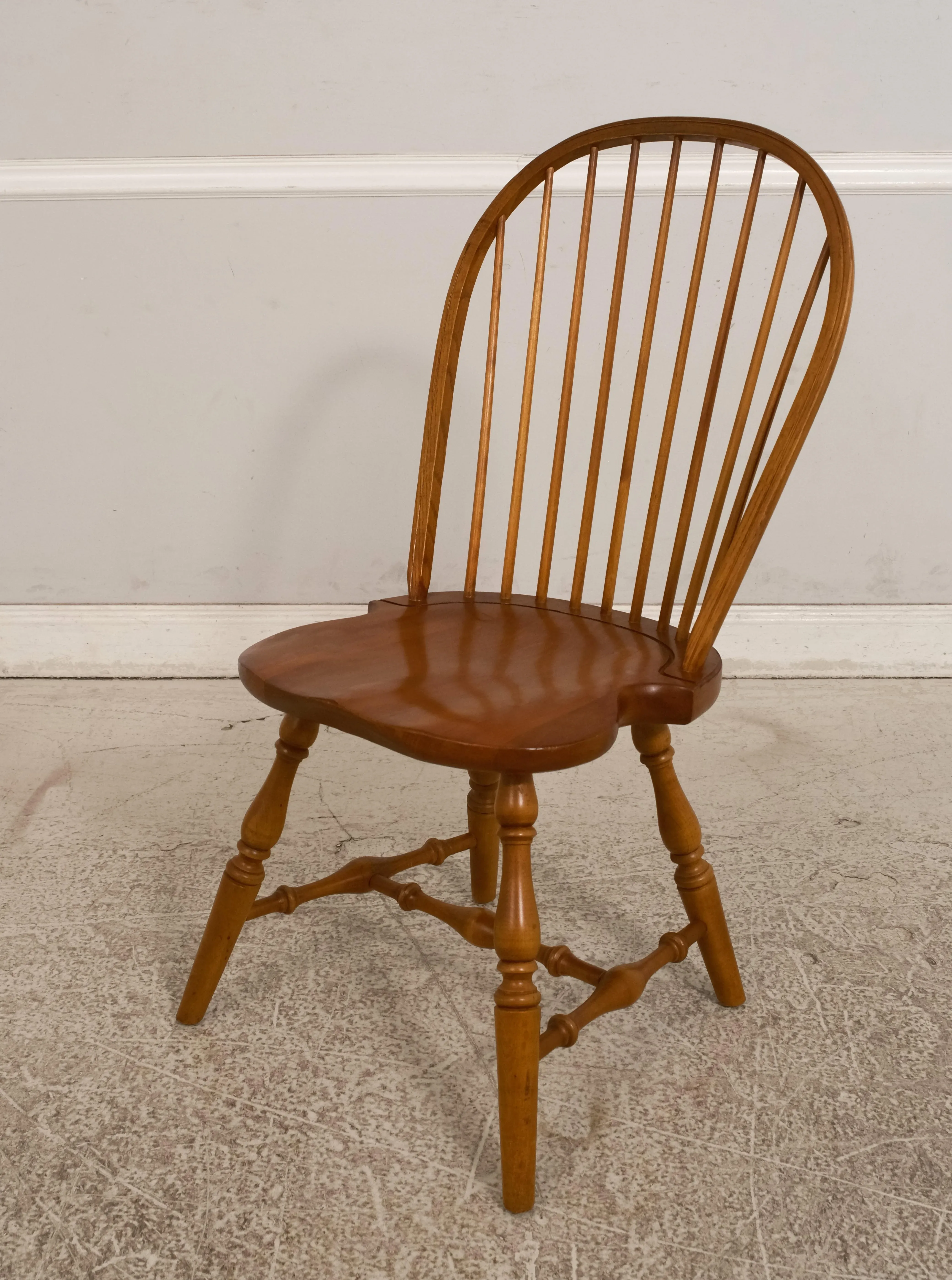 Set of 4 Tom Seely Loop Back Windsor Dining Room Chairs | Chairish