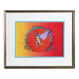 If Series: Runner, Peter Max Poster For Sale